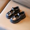 Zapatos pequeños de cuero 6-9 años comercio exterior 2025 nuevos zapatos estilo princesa para bebé primavera y otoño 1-3 años zapatos infantiles estilo extranjero