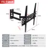Soporte de TV de pared giratorio telescópico transfronterizo para pantallas de 14-120 pulgadas, soporte de TV universal articulado