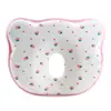 Almofada de estilo para bebê anti-desvio nuvem de desenho animado algodão macio respirável apoio de cabeça para bebê travesseiro de correção de cabeça para recém-nascido