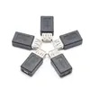 Adaptador USB OTG Neutro Micro USB Hembra a USB Hembra Moldeado por Inyección Convertidor de Puerto USB Hembra a Hembra