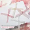 X105 tela de encaje Hilo de ballena estilo hada decoración de uñas Red-hot organza lazo joyería para uñas al por mayor