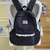 Mochila de Estilo Coreano con Lunares Ins, Linda y Elegante para Estudiantes, Mochila de Alta Capacidad para Estudiantes de Secundaria, Mochila Estilo Mori
