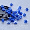 8547 50 bolsitas planas de cuentas con forma de cara sonriente, cuentas de plástico para accesorios de joyería DIY de Amazon AliExpress.