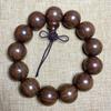Pulseira de orifício pequeno de sândalo de ouro com contas do céu rosário loja presente atacado textura clara bonita