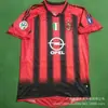 0910 Camiseta AC Milan Local Visitante Kaka Beckham Pirlo Manga Corta Manga Larga Uniforme de Fútbol Retro