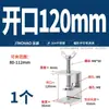 Abrazadera de Hierro Galvanizado Acero al Carbono Clip para Tubería Cuadrada en Forma de U en Forma de C Abrazadera de Fijación Apretable a Mano Clip de Sujeción con Anillo de Elevación