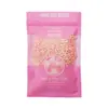Bolsas de 100g de granos de cera dura para depilación sin papel, cera de abeja en grano, terapia de cera dura, granos de cera dura, ventas directas de fábrica transfronterizas