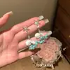 Brincos Amarelos Floridos Super Delicados para Mulheres, Estilo Férias na Praia, Brincos Frescos e Doces, Acessórios de Orelha de Nicho e Bonitos