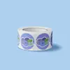 Pegatinas de Sellado Personalizadas, Pegatinas con Logo Antifalsificación, Etiquetas Autoadhesivas, Rollos Pequeños Personalizados con Logos Impresos a Color