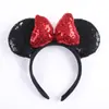 Venta Caliente Diadema Orejas de Lazo Diadema Diadema Ropa para la Cabeza de Parque Infantil Pasador Adultos Niños Orejas de Conejo