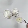 Flor Artificial Sensação Molhada Rosa Austin Avançada Decoração de Casamento Flores Adereços de Foto Enfeites de Mesa de Jantar Estilo Quente ao Vivo