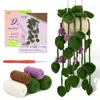 Paquete de Materiales de Crochet Más Vendido de Amazon Serie de Plantas Adornos de Flores en Maceta Regalos Soporte Dropshipping