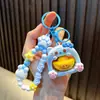Chaveiro Galvanizado UV em Formato de Gato Alívio de Estresse Pequeno Pingente Chaveiro de Máquina de Garra Pequeno Presente Atacado