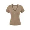 T362-2026 Novo Suéter de Malha Fashion Sexy de Manga Longa para Mulheres, Estilo Europeu e Americano, Suéter Justo para Meninas Descoladas