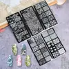 Suministro Transfronterizo de Juegos de Placas de Estampado para Uñas, Plantillas DIY de Transferencia para Uñas, Venta al por Mayor de Fabricantes