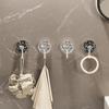 Ganchos de Ventosa, Adhesivo sin Taladro, Resistentes para Puerta del Hogar, Cocina, Baño, Inodoro Portatoallas Zhao Zhishun Zhuoyou