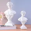 Escultura Retrato de Chica Retro Europea Venus Decoración para Sala de Estar Mueble de TV Decoración Suave Transfronteriza para Comercio Exterior Accesorios