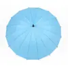 Paraguas Recto Largo Automático a Prueba de Viento Arcoíris de 16 Varillas al por Mayor para Hombre Paraguas de Lluvia Impresión Personalizada LOGO Publicidad