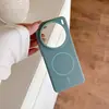 Funda de Teléfono Magnética de Color Suave para PC, Combinación de Colores, Adecuada para Vivo X200Pro, Amigable con la Piel, Y30 Oro Desértico, Anticaída, X90S