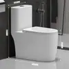 Inodoro Doméstico Recto Original Sin Rebajes, Diámetro Grande, A Prueba de Inundaciones, Resistente al Sifón, Anticongelante, Asiento de Inodoro Universal