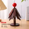 Esterilla Aislante, Mantel Individual para Mesa de Comedor, Árbol Anti-quemaduras y Resistente a Altas Temperaturas, Esterilla Doméstica para Platos de Cocina, Posavasos Creativo, Adornos de Bambú Sólido