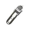 Set Multifuncional Desmontable de Seis Piezas: Cuchillo, Tenedor y Cuchara, Set Plegable de Cuchillo y Tenedor, Cuchillo Multifuncional, Cuchillo de Regalo
