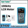 Zhongchuang Et431 430 430B Puente Digital Medidor de Capacitancia Inductancia Resistencia Medición de Componentes