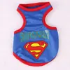 Chaleco para Mascota Batman Superman Ropa para Cachorro Teddy Primavera y Verano Ropa para Perro Pequeño Poodle Gato Ropa para Mascota