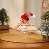 Nueva Decoración Navideña Tarro de Dulces Hombre de Jengibre Mini tamaño pequeño Tarro de Dulces Hombre de Galleta Navideño Tarro de Regalo para Niños