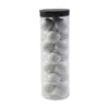 Pelota de Golf Mini Blanca de 10 mm/14 mm/21 mm Hecha de Plástico ABS, Ligera y Compacta, Pelota de Entretenimiento de Escritorio