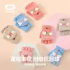 Guantes de otoño e invierno para niños y niñas para exteriores cálidos lindos divertidos de dibujos animados solapa medio dedo felpa para bebé DRST27
