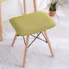 Taburete de Madera Nórdico para Computadora Silla Informal Hogar Taburete Sencillo Mesa y Silla de Comedor Engrosados Dormitorio Tela Taburete de Tocador