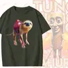 Tung Tung Tung Sahur Bate de Béisbol Camiseta Tralero Tralala Algodón