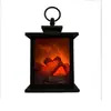 Lámpara de viento para chimenea estilo europeo, lámpara de llama simulada, atmósfera de llama de carbón, adornos de escritorio para sala de estar del hogar, luces de Navidad