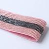 2.5-5CM Color Engrosado Patrón de Tanque Borde de Media Luna Alta Elasticidad Cintura de Pantalones Banda Elástica Micro Elástico Material de Zapato sin Lanzadera Goma