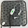 Almohadilla térmica para mascotas transfronteriza para perros y gatos, con temperatura ajustable, diseño resistente a mordeduras y función de calentamiento inteligente; un artículo para mascotas