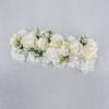 Envío Gratis Nuevo Estilo Boda Artificial Piso Seda Flor Terminada Decorativa Fila de Flores Hotel Pared de Flores Camino Llevando Flor Arte Floral de Boda