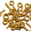 Clavo de ojo de oveja de cabeza redonda de acero inoxidable, tornillo en forma de 9, clavo de esquina de oveja, accesorio colgante de hilo, accesorios colgantes pequeños de bricolaje