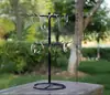 Soporte de Exhibición para Llaveros Pequeño Exhibidor Giratorio para Colgar Joyería Pequeño Soporte de Exhibición para Colgantes Pequeños Llaves Cintas para el Cabello Objetos Pequeños Aretes Joyería