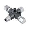 Manguera de conexión para aerógrafo de bomba de aire de 1,8/3 m accesorios de 1/81/4 manguera de aire trenzada para aerógrafo manguera de conversión para compresor de aire