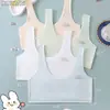 Precio FijoHui Ting 531 # Nuevo Estilo Cómodo Agradable a la Piel Seda de Hielo Acolchado Ropa Interior para Niñas con Tirantes Anchos y Diseño Delgado.