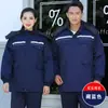 Ropa de Trabajo Antiestática, Ropa Acolchada de Algodón, Espesada de Invierno para Gasolineras, Gasolineras, Fábricas, Fábricas de Alimentos, Ropa Acolchada de Algodón, Ropa de Protección Laboral, Chaquetas Acolchadas de Algodón