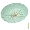 Guarda-chuva dobrável de 16 varetas, estilo chinês novo, alta aparência, com tecido revestido colorido reforçado e espessado, operação manual, proteção solar, proteção UV, uso duplo para tempo ensolarado e chuvoso