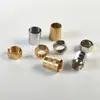 Accesorios de Conexión para Manguera de Ducha Conector de Junta de 4 Puntos Tuerca Conector de Hogar Aspersor Drenaje de Agua Ducha Tuerca de Cobre 304