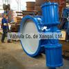 Fabricação de válvula borboleta por atacado/gás válvula borboleta pneumática DN1400 D643H-2.5C de alta qualidade acessível