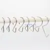 Venta al por mayor de fábrica Accesorios metálicos para el hogar Gancho en Z Gancho en S multiusos Gancho de pared una variedad de estilos Gancho para cortina de ducha