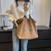 Bolsa de Lona Gran Capacidad Bolso Cruzado Nuevo Bolso de Moda para Mujer Bolso para Viajar al Trabajo para Mujer Bolso de Hombro Versión Coreana
