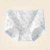 Pantalones Cortos tipo Boxer de Algodón Puro Extendido 10A Antibacterianos en la Entrepierna para Prevenir el Virus del VPH Delgados de Cintura Media-Alta Control de Abdomen Cubre Cadera Color Contrastante