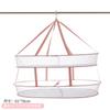 Nueva Cesta Rectangular para Ropa Suéter Suéter Cesta para Ropa Bolsillo de Malla Multiusos Plegable Red para Ropa