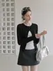 Impresionante conjunto de punto rojo de dos piezas con mangas largas para mujer, nueva colección otoño 2026, corte ajustado, favorecedor y con un estilo relajado, perfecto como capa interior